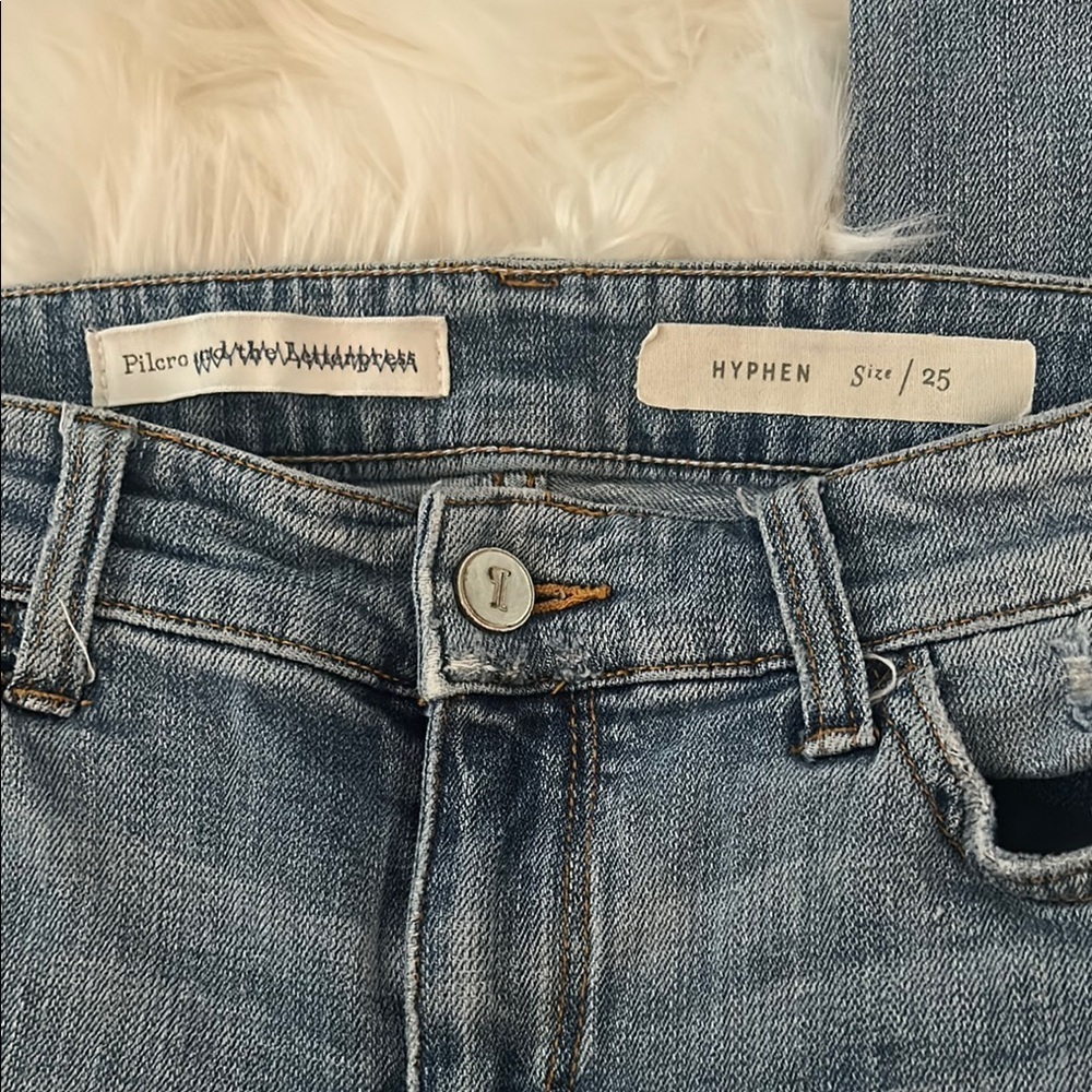 Pilcro and the Letterpress Blue Skinny Jeans Sleek Fit - Hyphen B3 - Picture 5 of 8